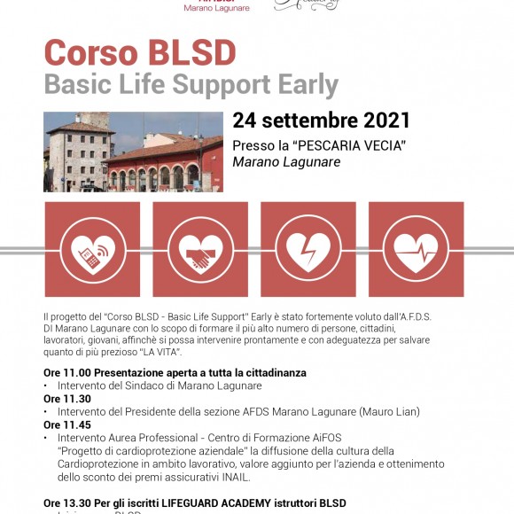 Corso BLSD – Basic Life Support Early