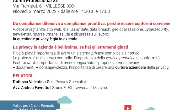 LA COMPLIANCE (PRIVACY) CHE GENERA VALORE